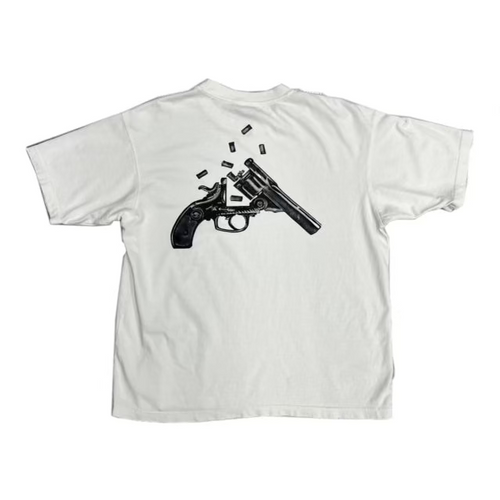 "7 SHOOTER" TEE OFF WHITE